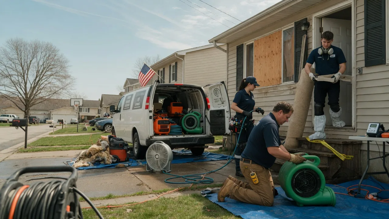 Water Damage Restoration in Deepwater, NJ near me